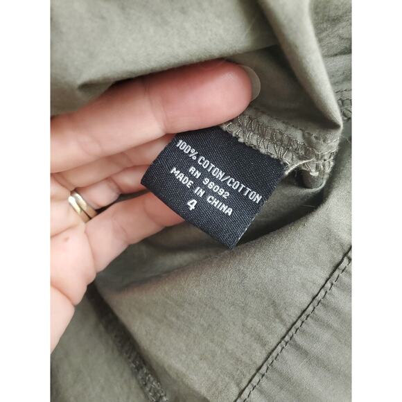 Women's Willi Smith Lightweight Gray Jacket with 3/4 Sleeves | Size 4 - Picture 6 of 7